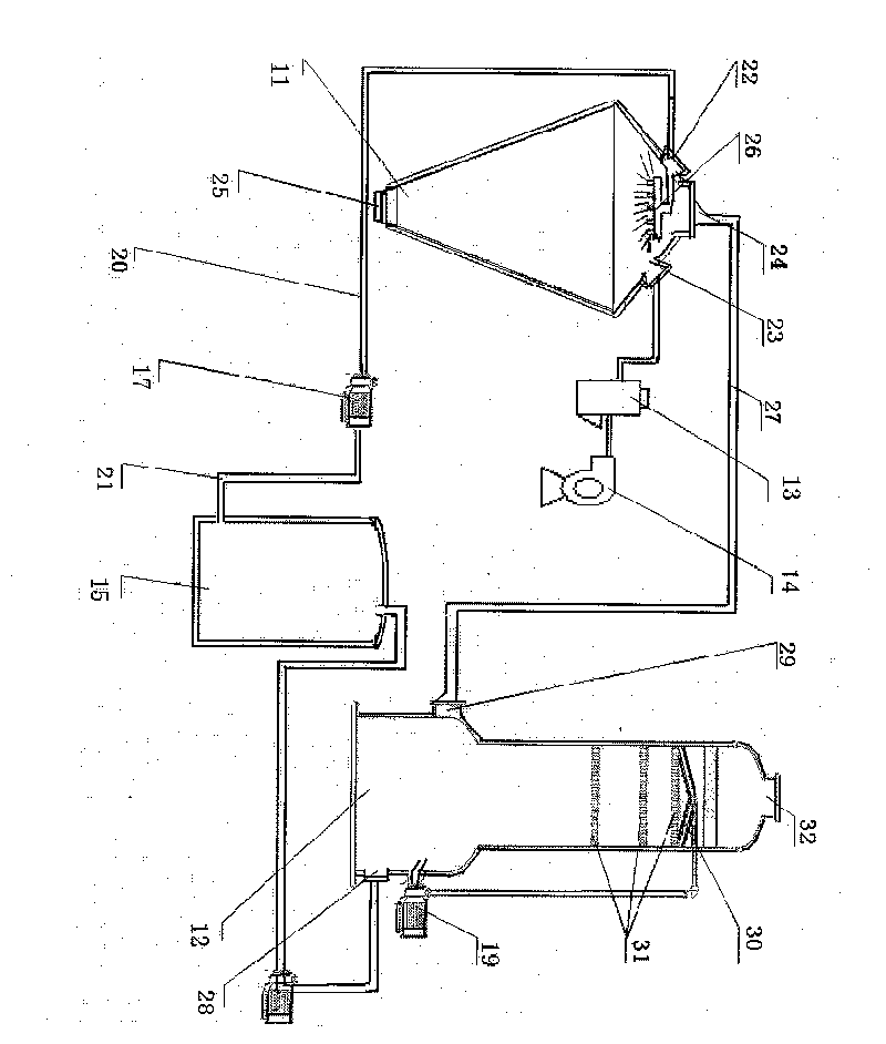 Device and method for preparing high-purity nano polyaluminium chloride with high efficiency, energy saving and environmental protection