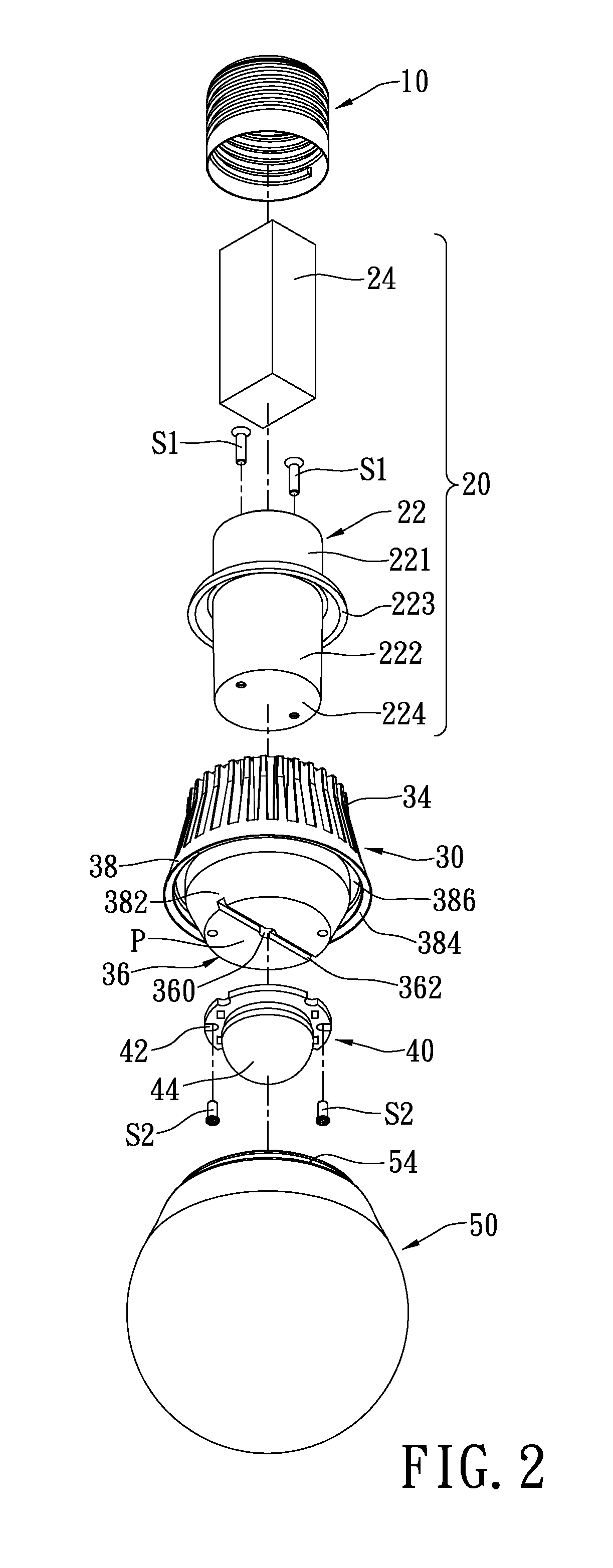 Spherical light bulb and heat dissipating device thereof