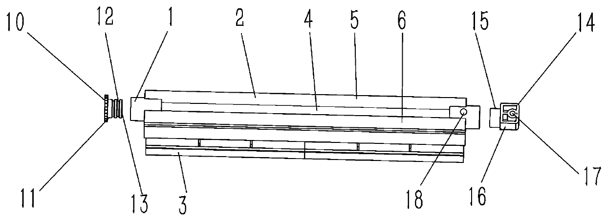 A laminar flow hollow fiber filter membrane module