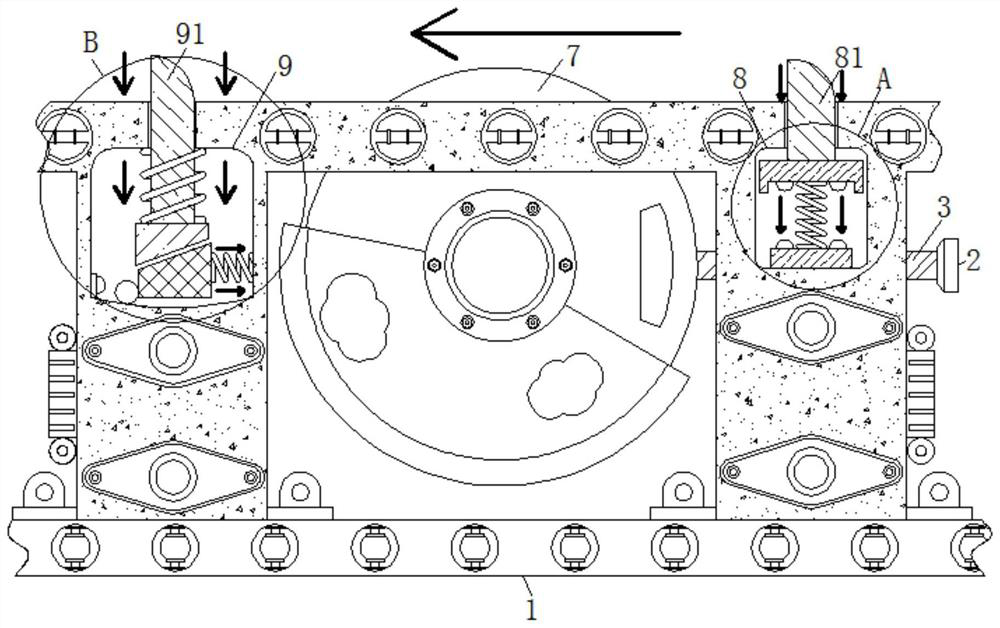 Waste paper cutting device capable of preventing cutter from accidentally injuring people after completion of cutting