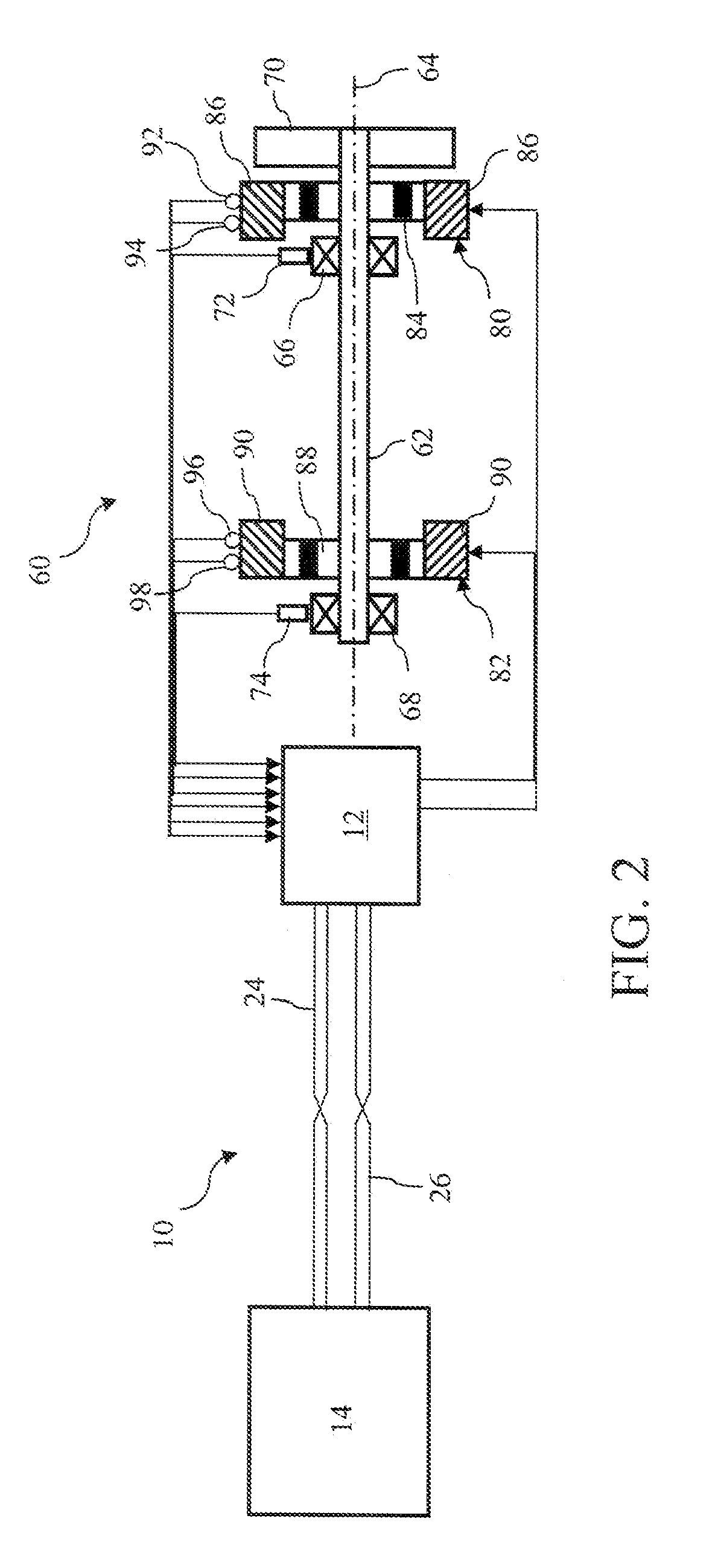 Motion control system with digital processing link