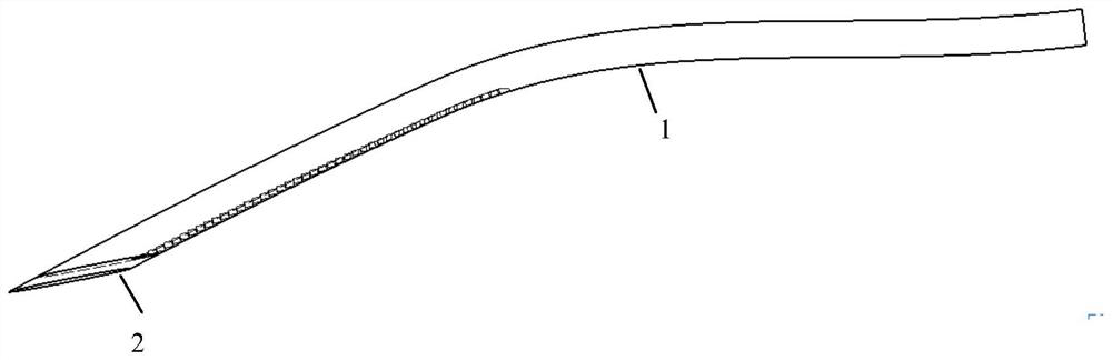 Vehicle light guide tail structure and vehicle light guide