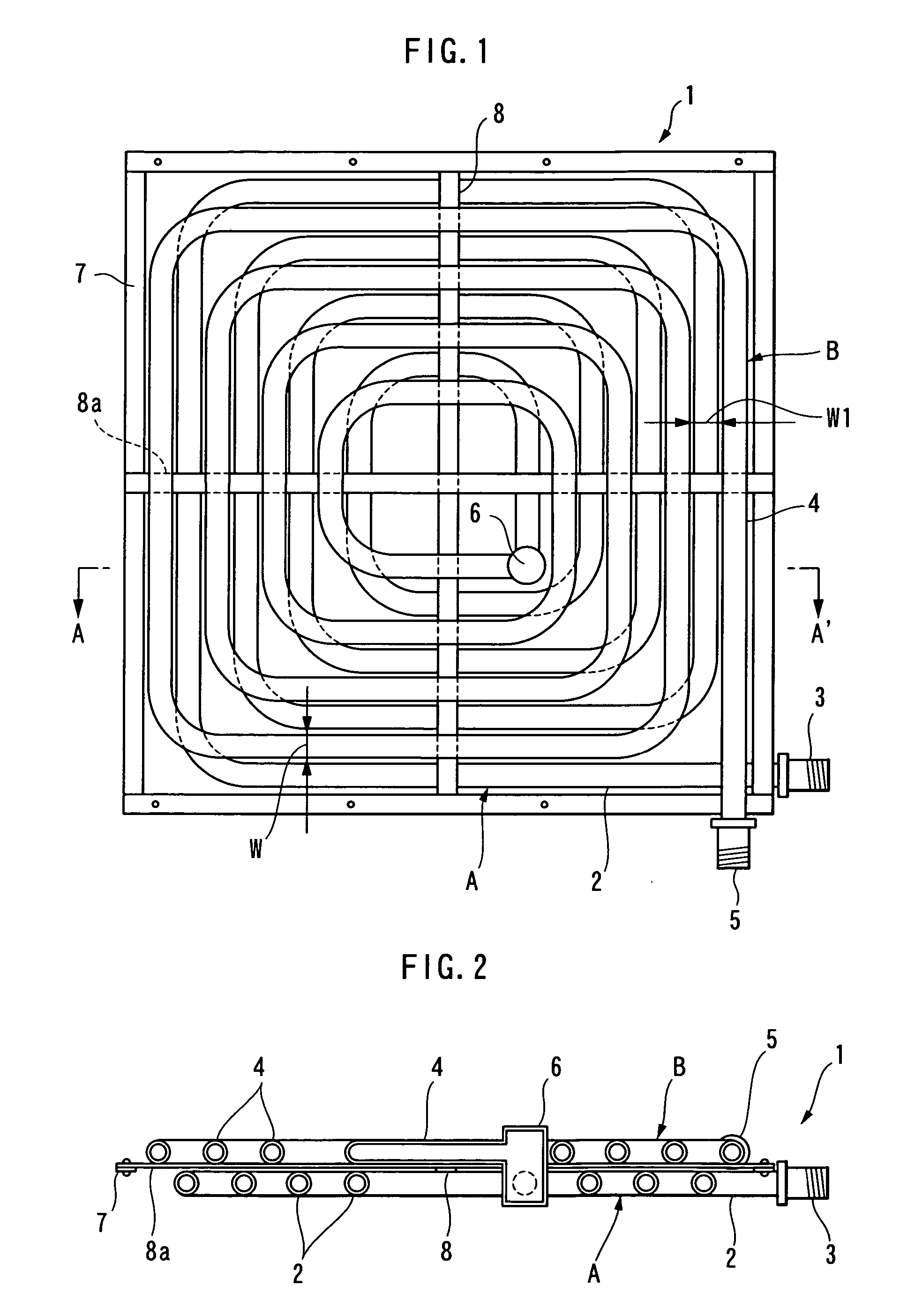 Heat exchange unit and heat exchanger using the heat exchange unit