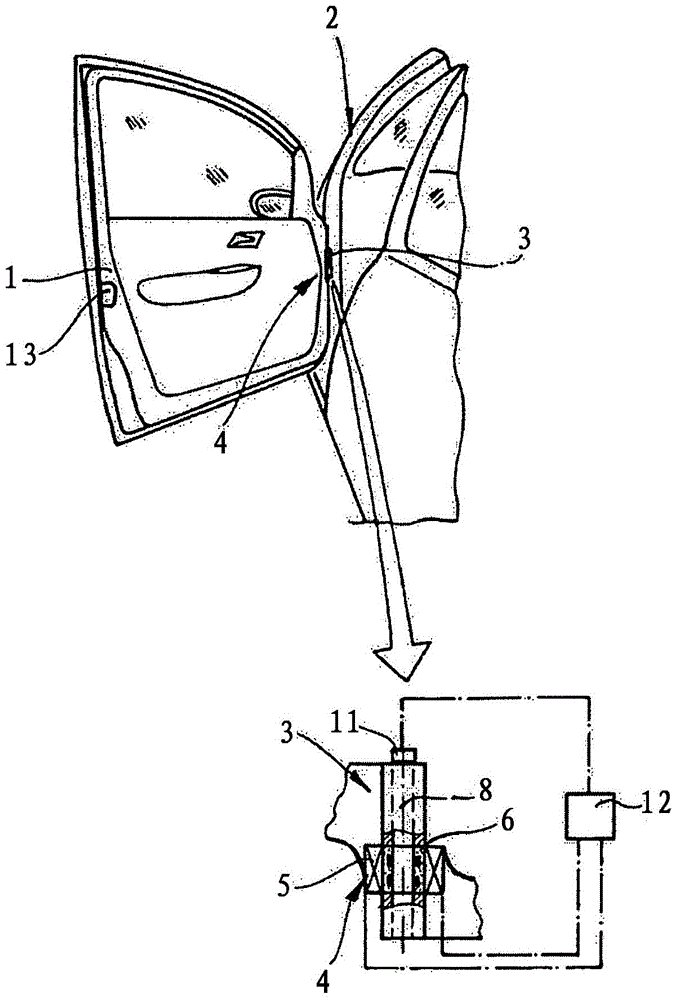 Motor vehicle door