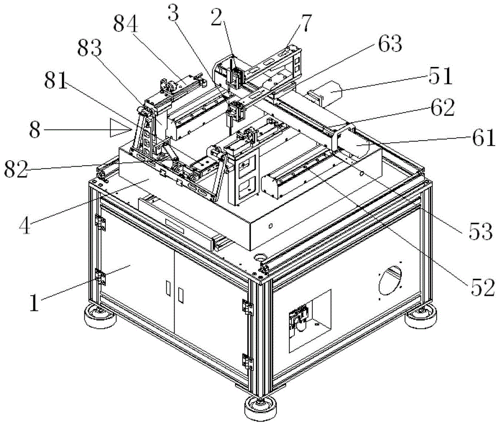 Product thickness automatic rapid positioning detection fixture