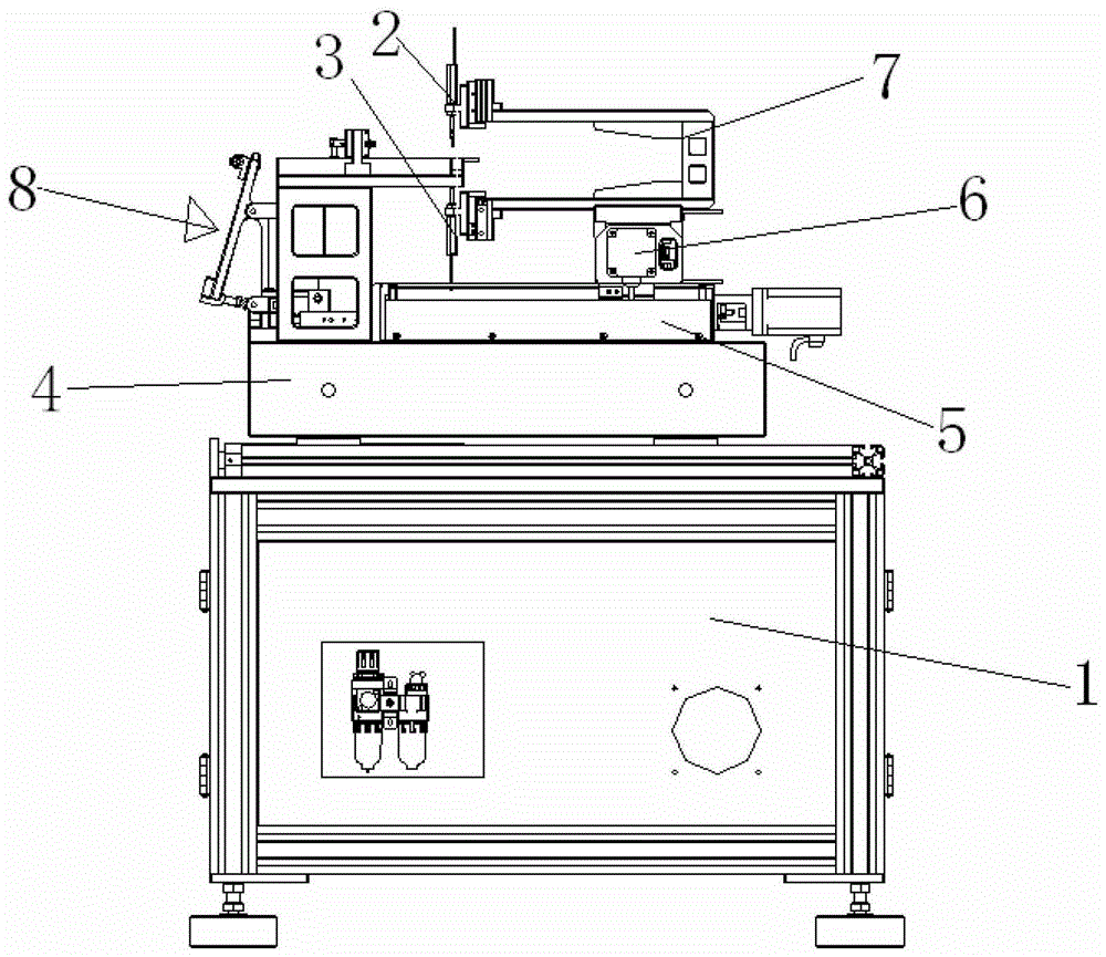 Product thickness automatic rapid positioning detection fixture