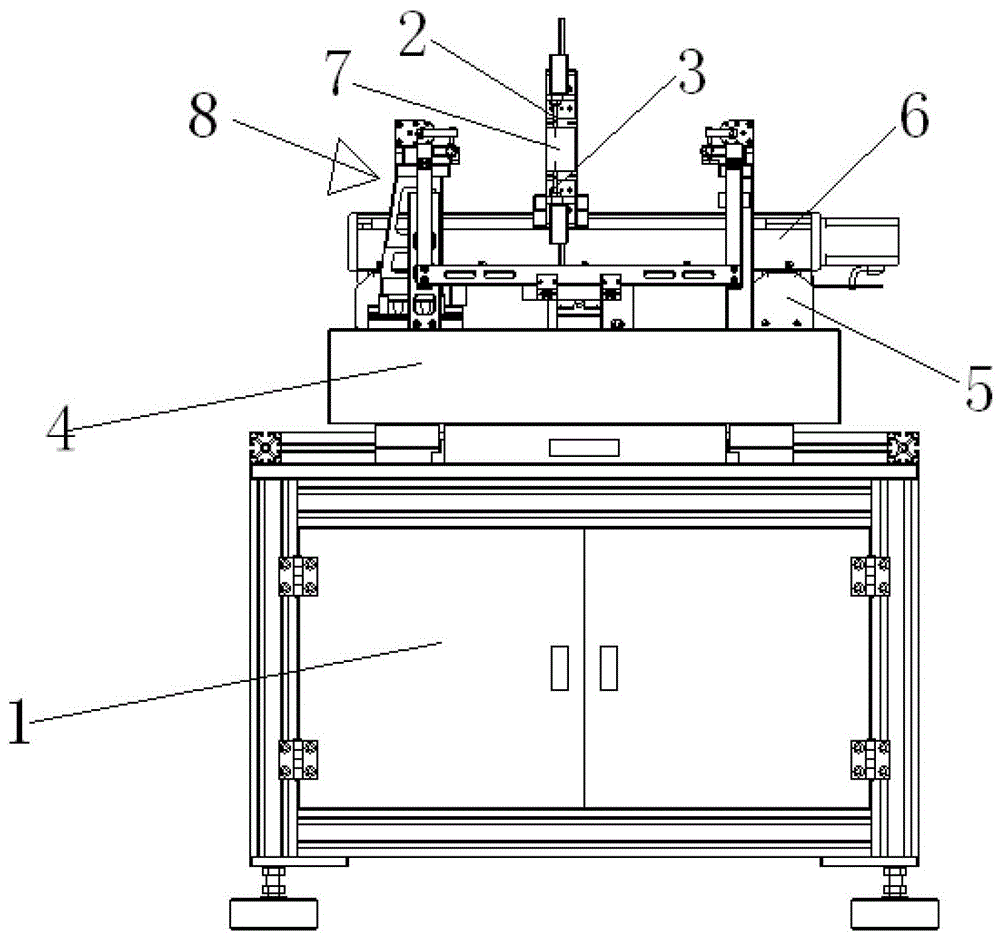 Product thickness automatic rapid positioning detection fixture