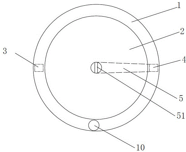 Gravity-based opening-closing in-place monitoring system of high-voltage switch type device