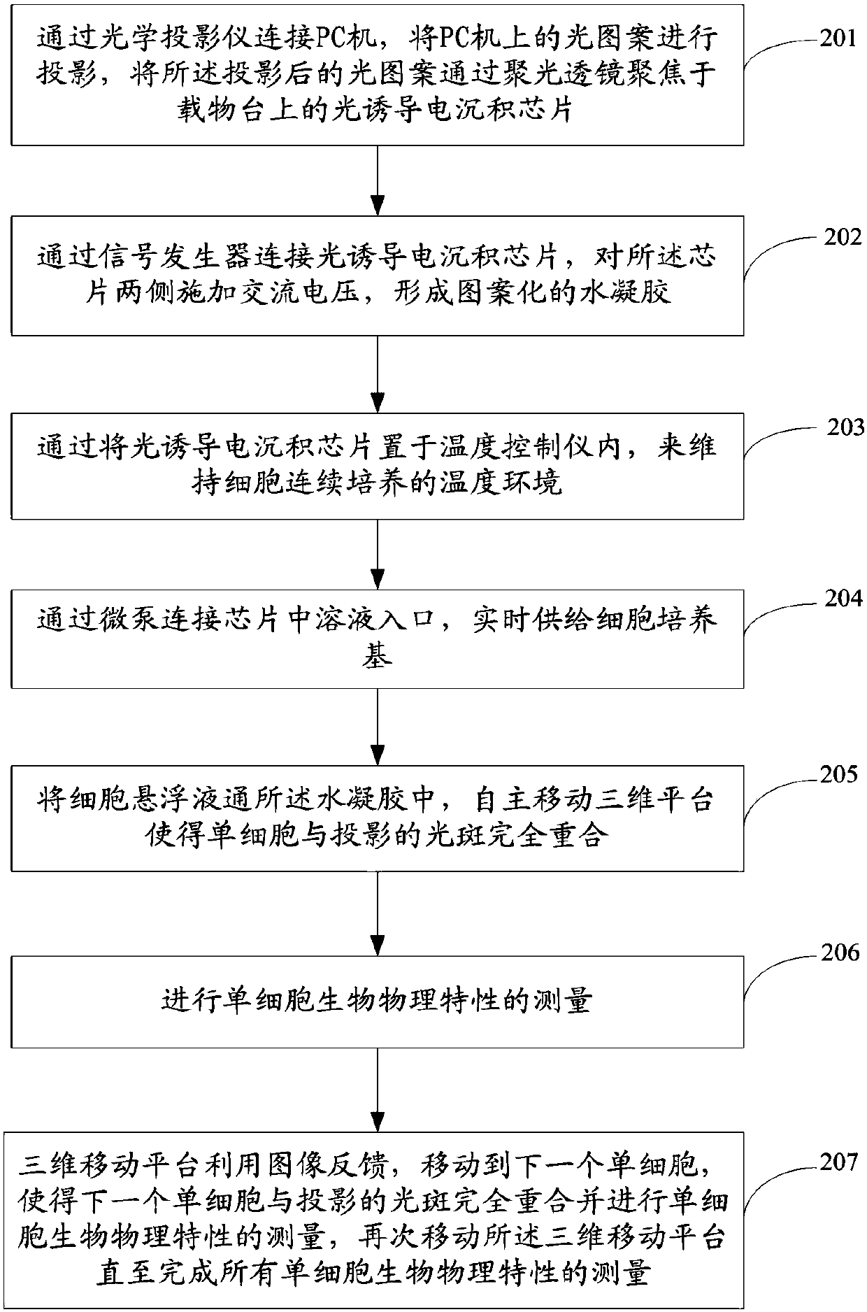 Real-time monitoring system and method of physical characteristics of unicellular organisms