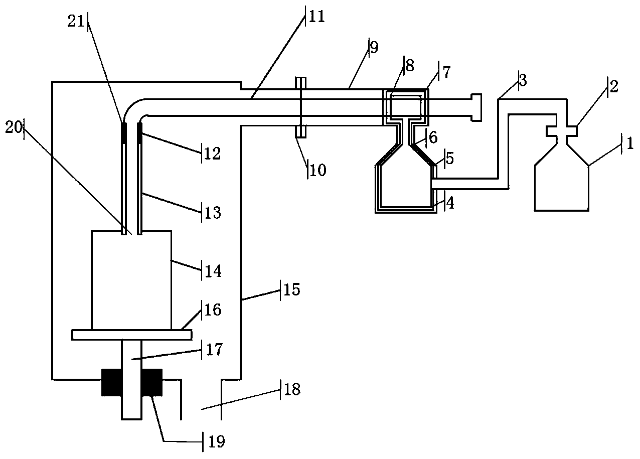 Method for coating inner wall of electron-enhanced plasma discharge tube