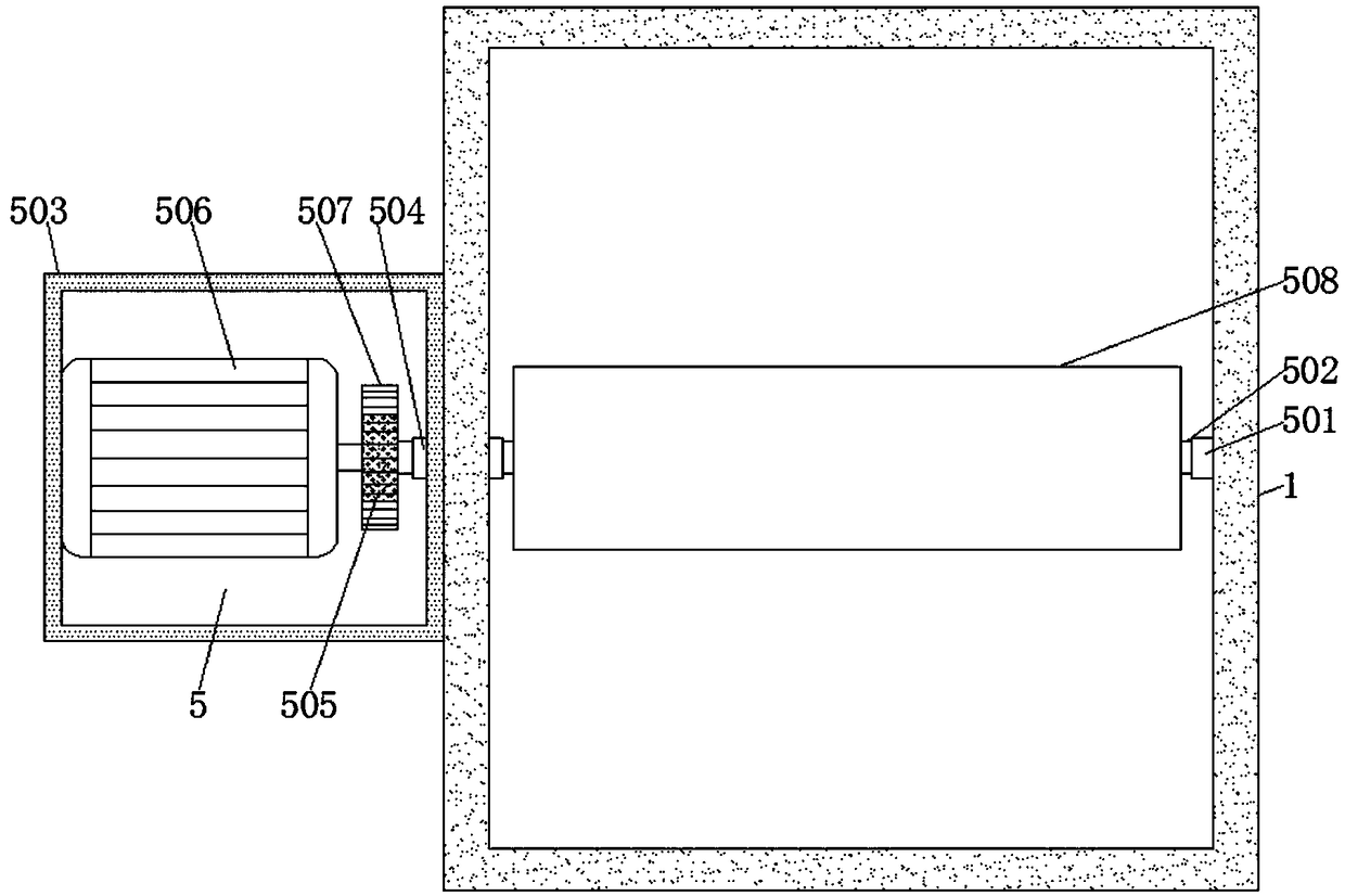 Stone breaking device for building engineering