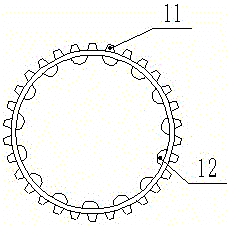 Automobile part cleaning device