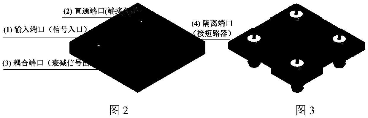 Low-noise attenuator based on microwave directional coupler