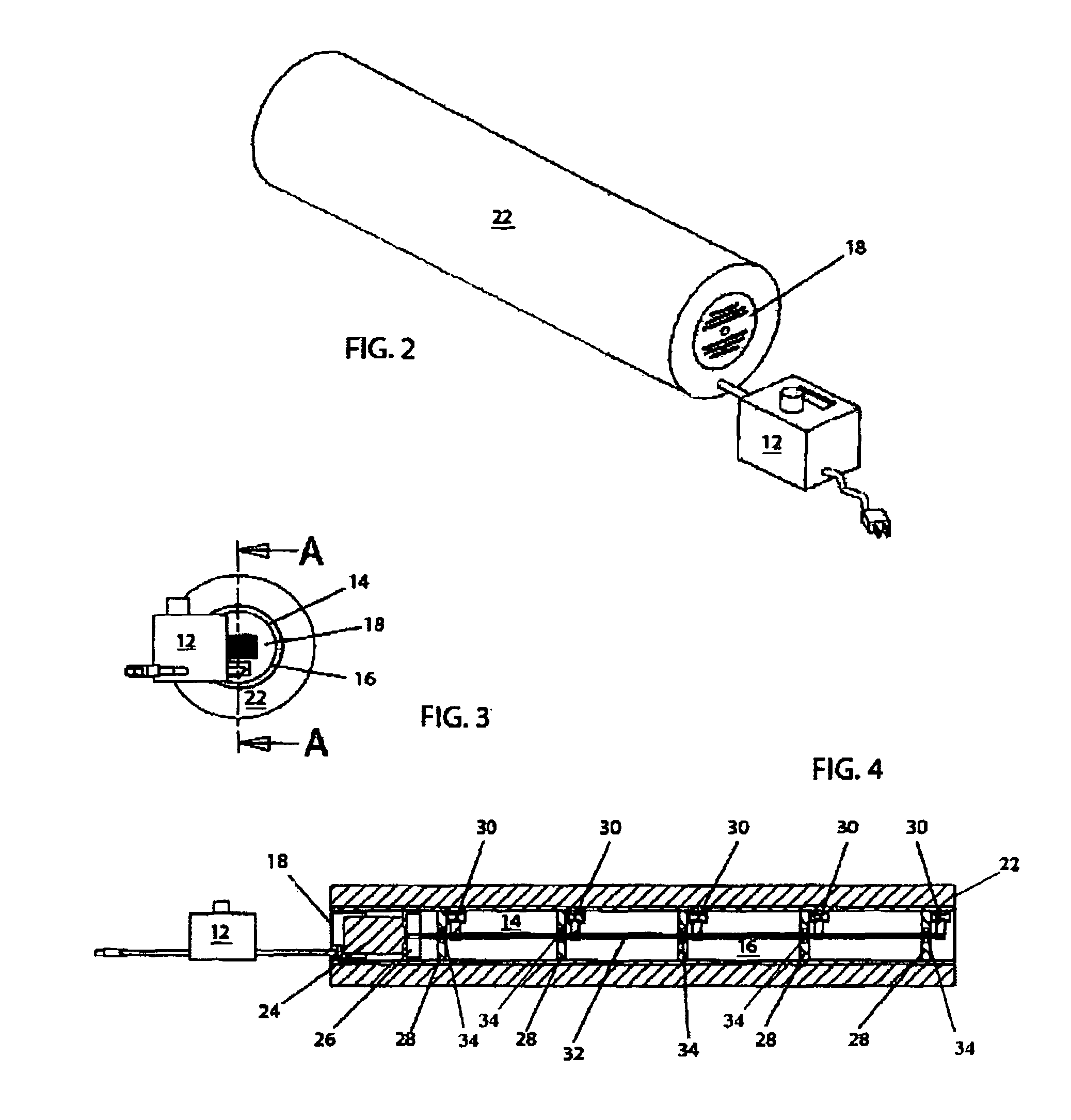 Vibrating massage roller utilizing a plurality of supports and eccentric weights