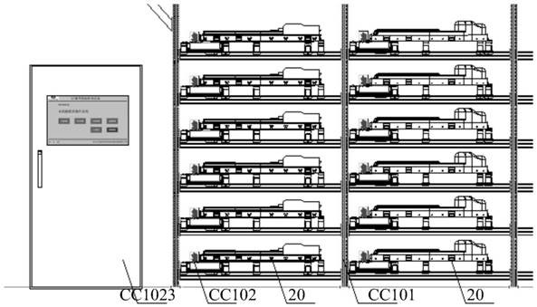 Intelligent battery storage and charging control method for shared battery replacement of multiple types of small electric passenger cars