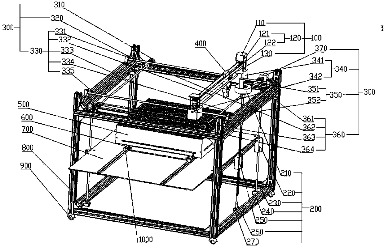 Device and method for detecting spray droplet deposition uniformity of agricultural drone