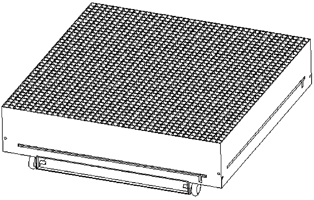 Device and method for detecting spray droplet deposition uniformity of agricultural drone