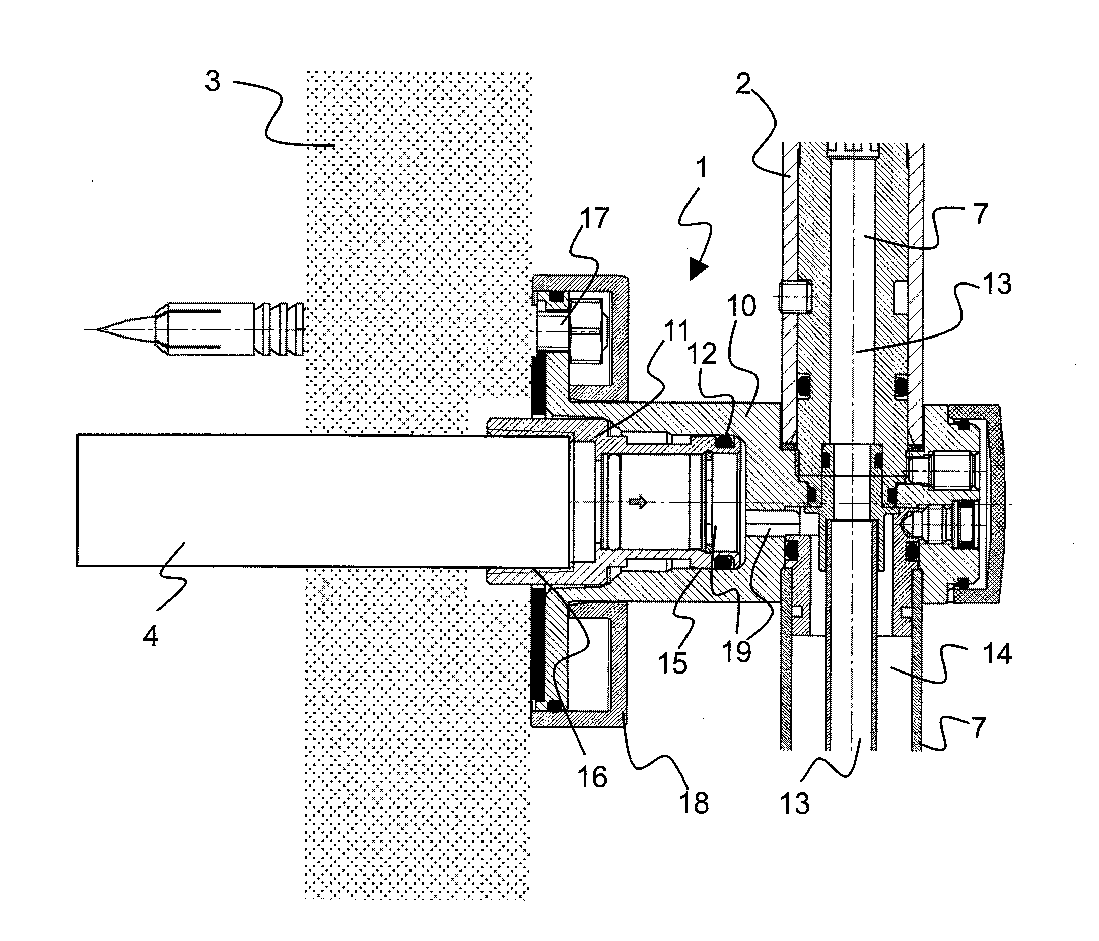 Wall mount for a shower system