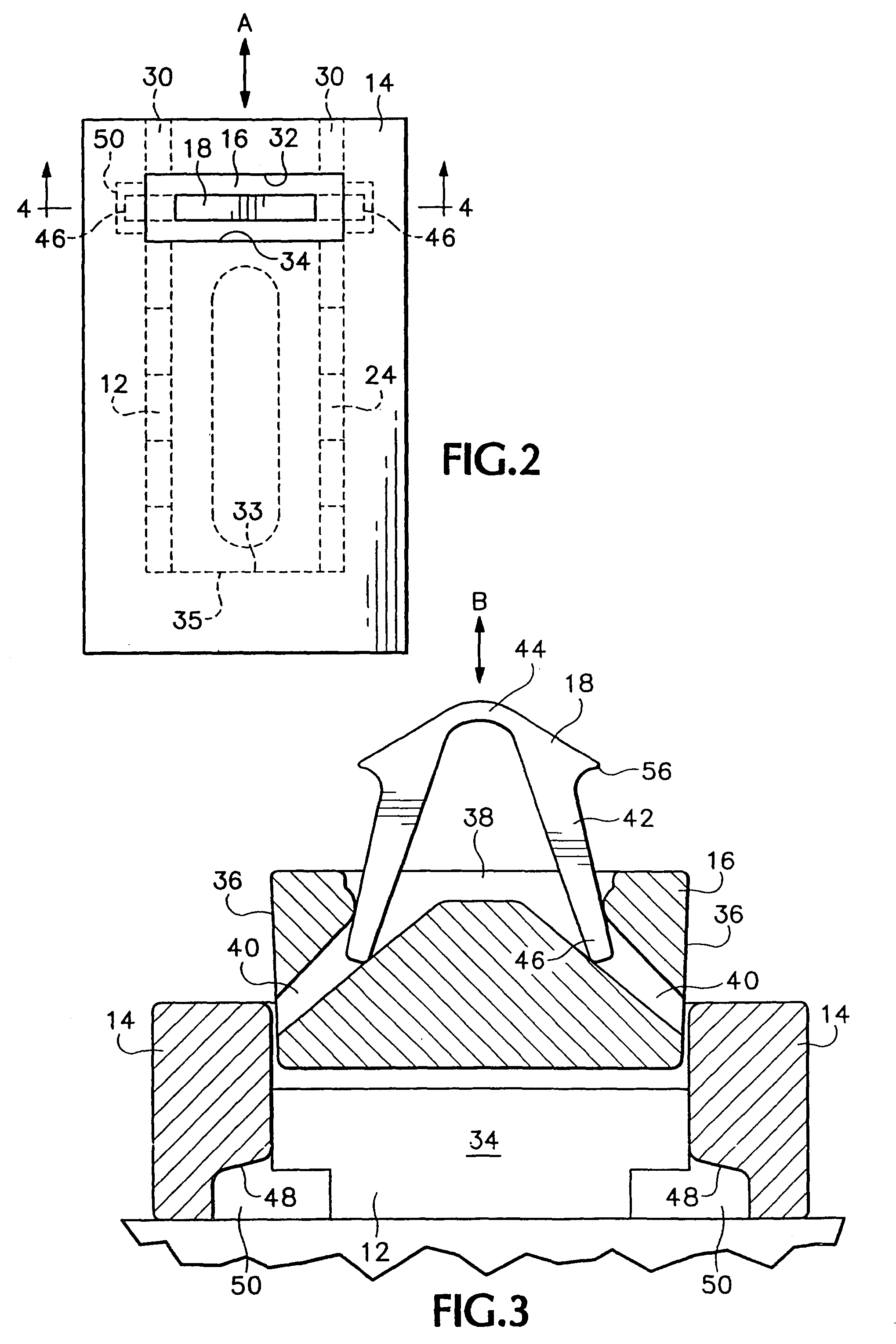 Lock with internal retainer