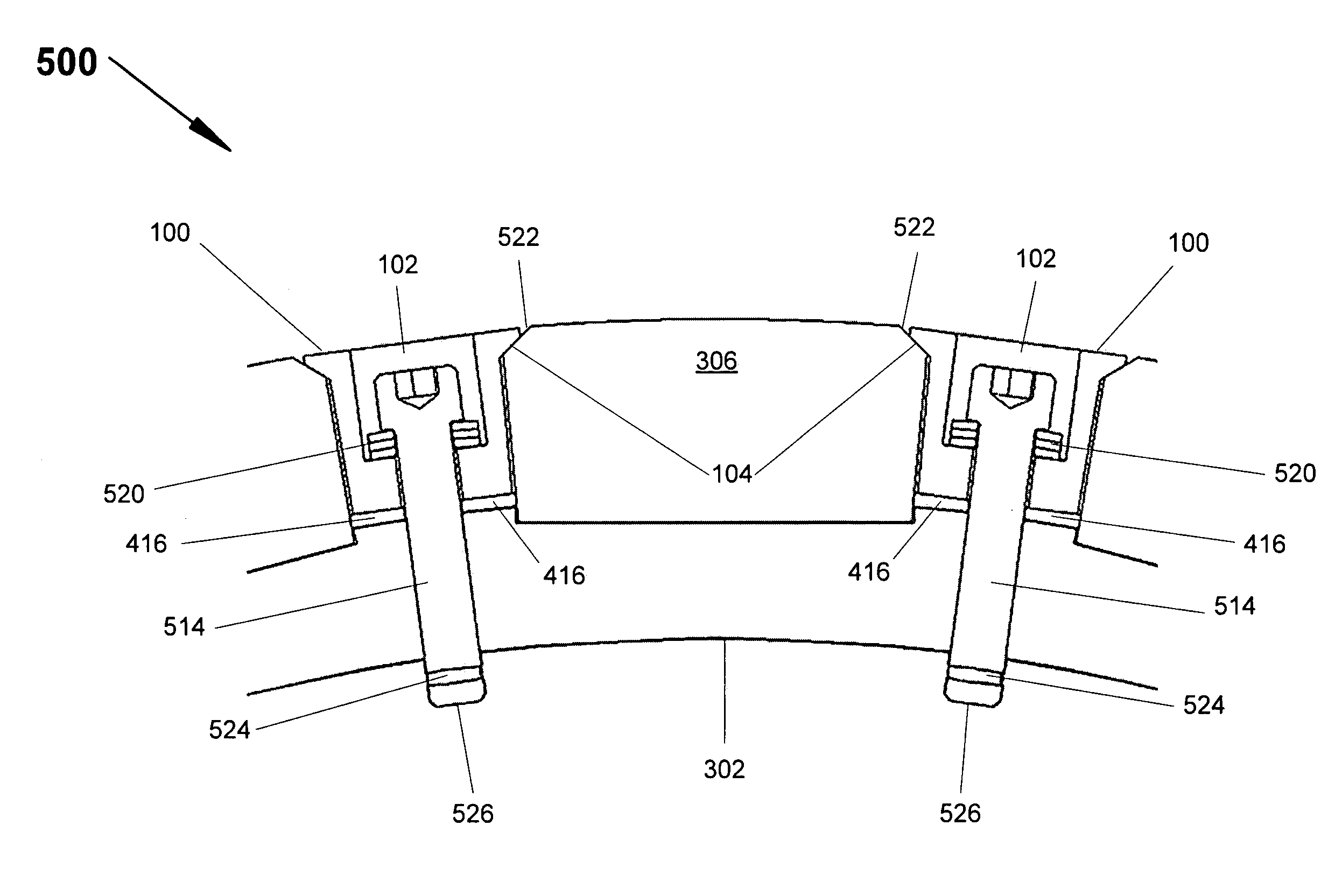 Magnet retention on rotors