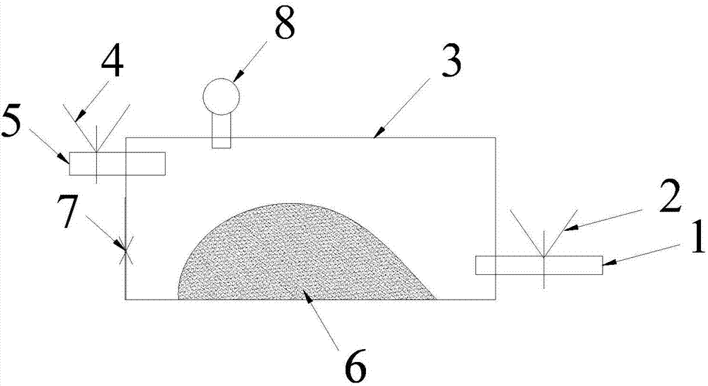 Methane storing type glass microsphere sensitized emulsion explosive and preparation method