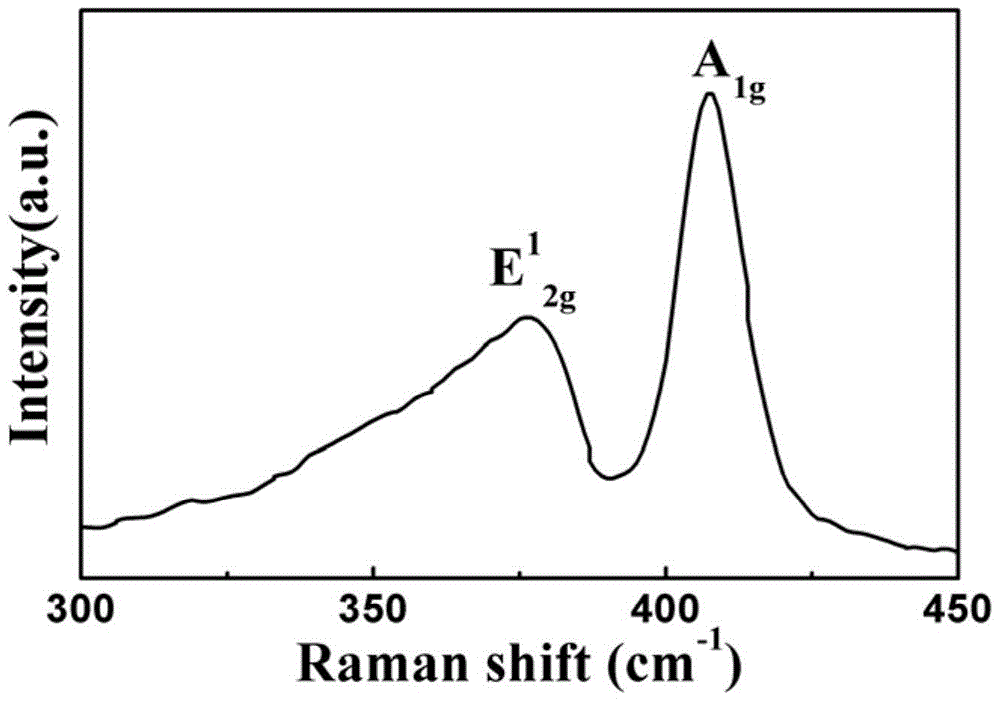 A pd-mos  <sub>2</sub> Heterojunction photovoltaic solar cell device and preparation method thereof