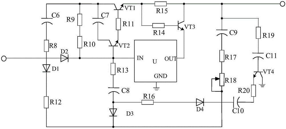 Automatic constant current-based energy-saving and environment-friendly lamp drive system