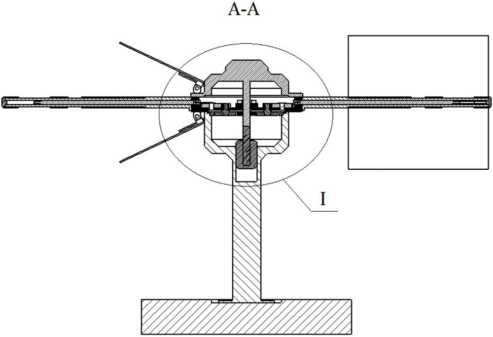 Blade automatic opening and closing type marine current energy power generating set