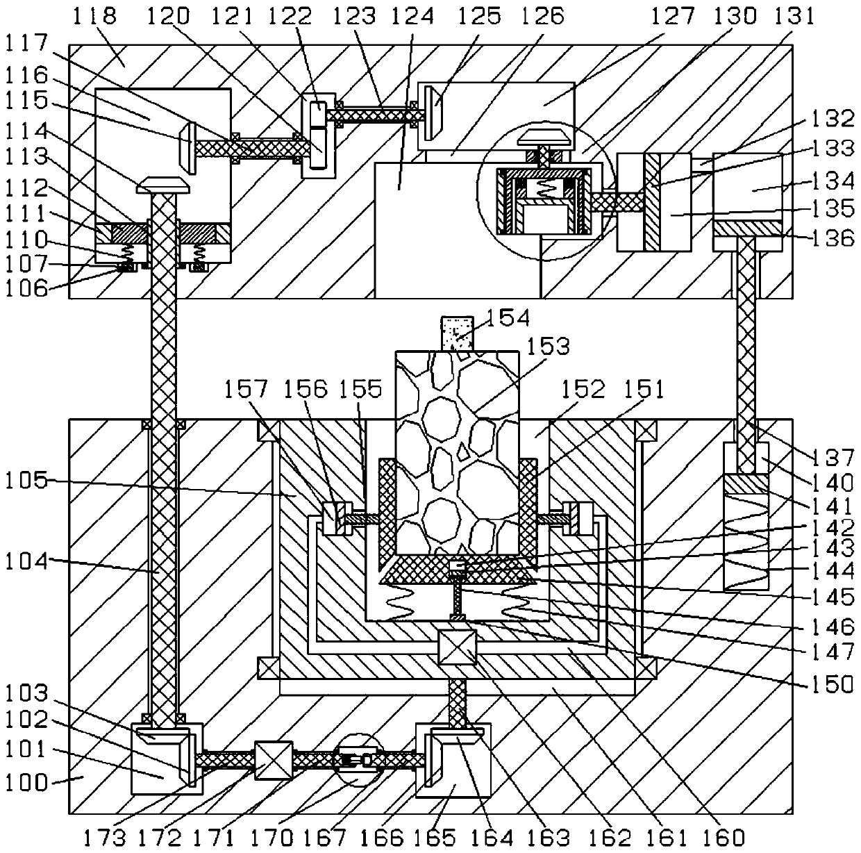 Spark plug electrode cleaning device