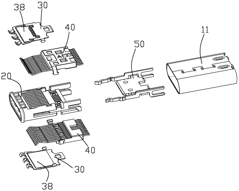 USB plug with forward and reverse insertion functions