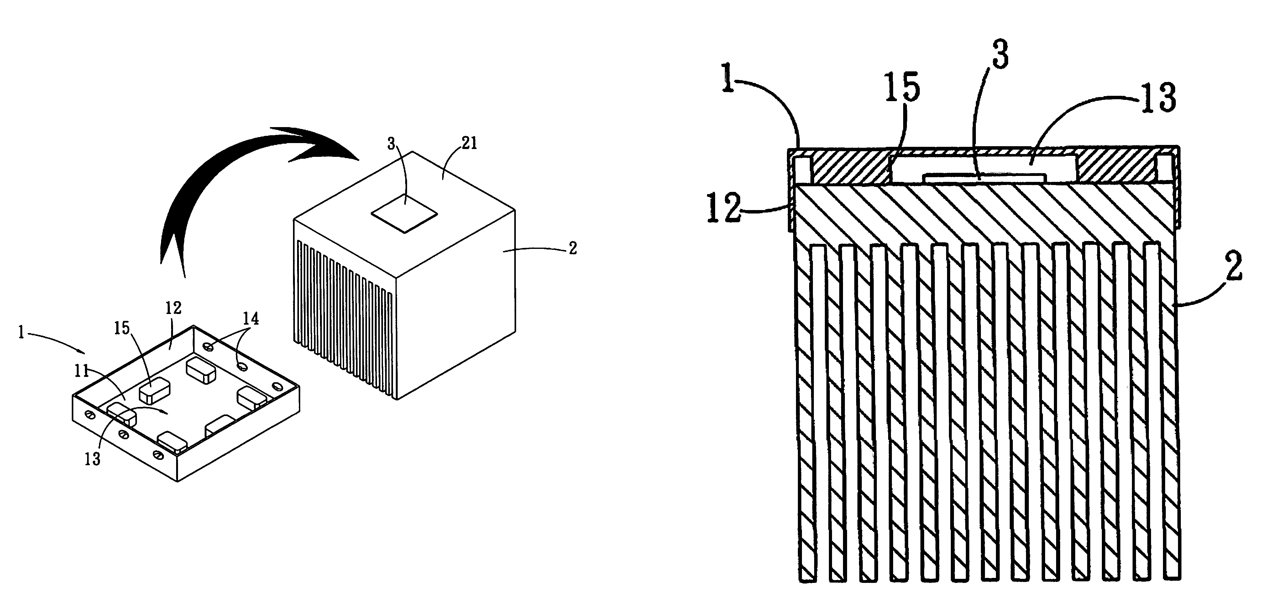 Protect cover for a radiator