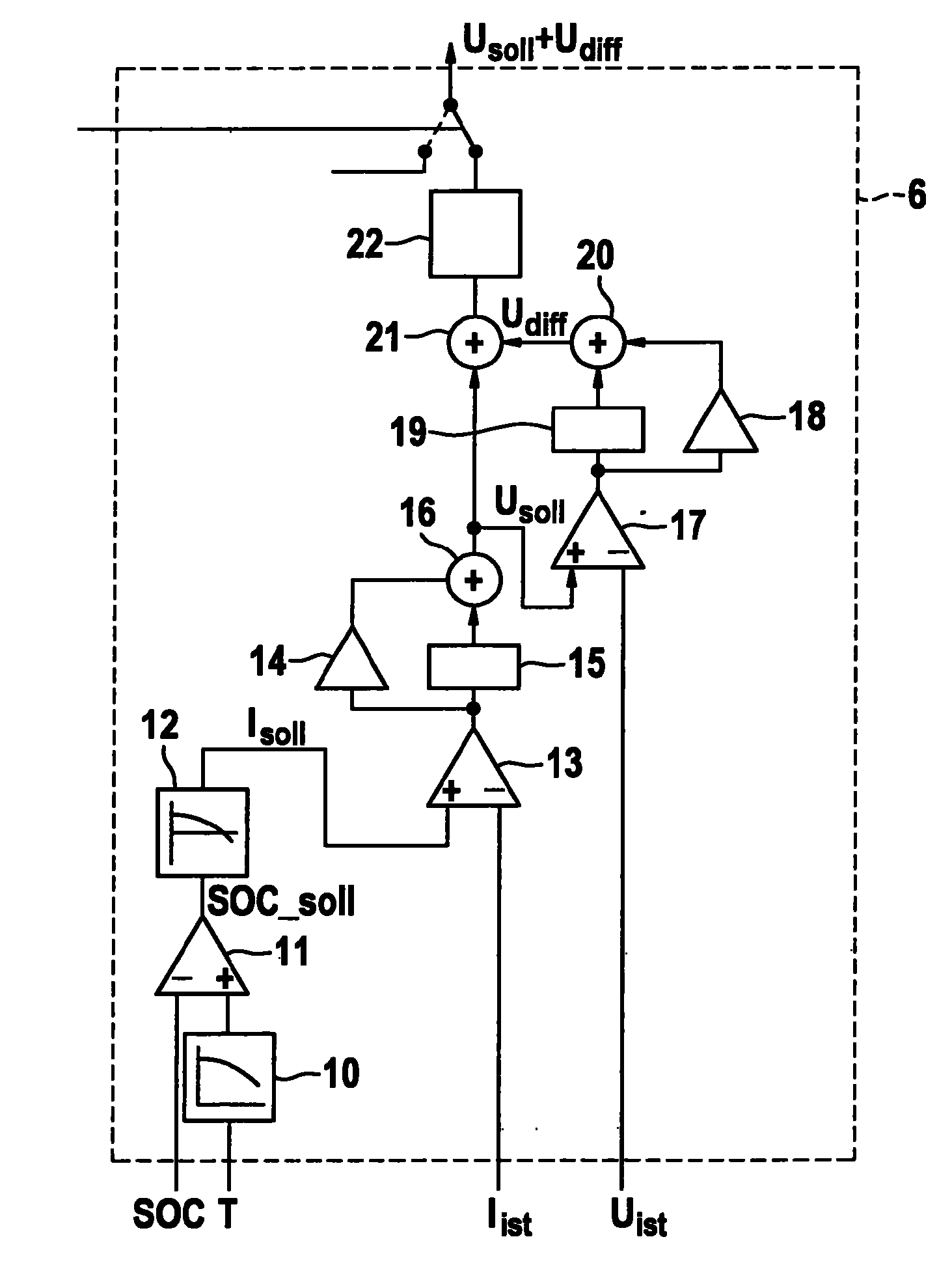 Onboard electric system for a motor vehicle