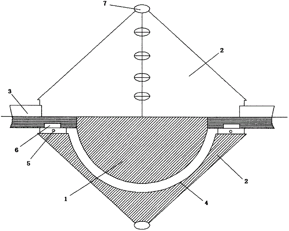 Propelling structure for craft