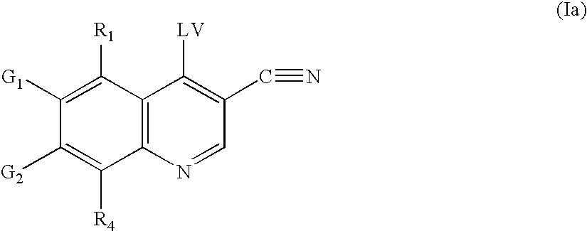 Methods of synthesizing substituted 3-cyanoquinolines and intermediates thereof