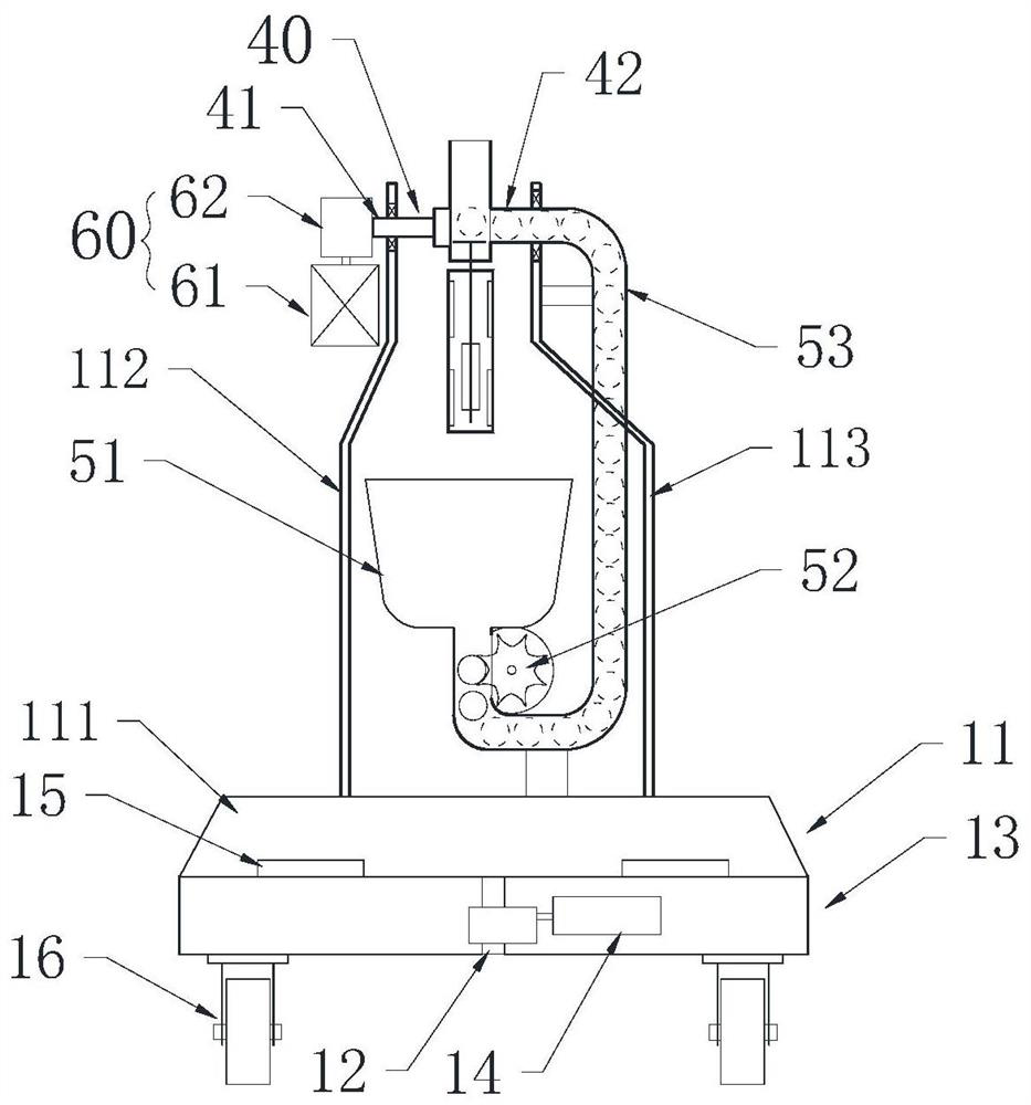 An intelligent serving device suitable for tennis