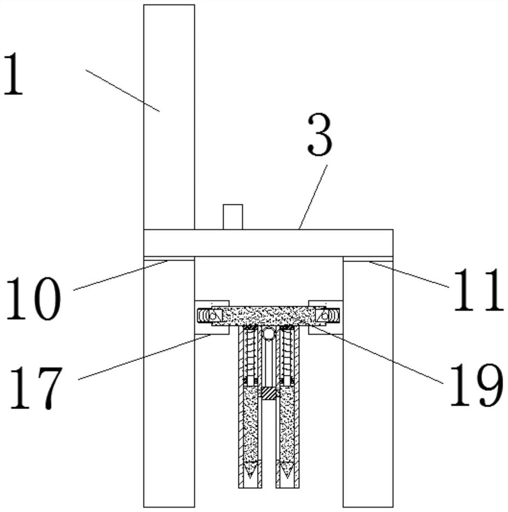 H-shaped hollow anti-slide pile