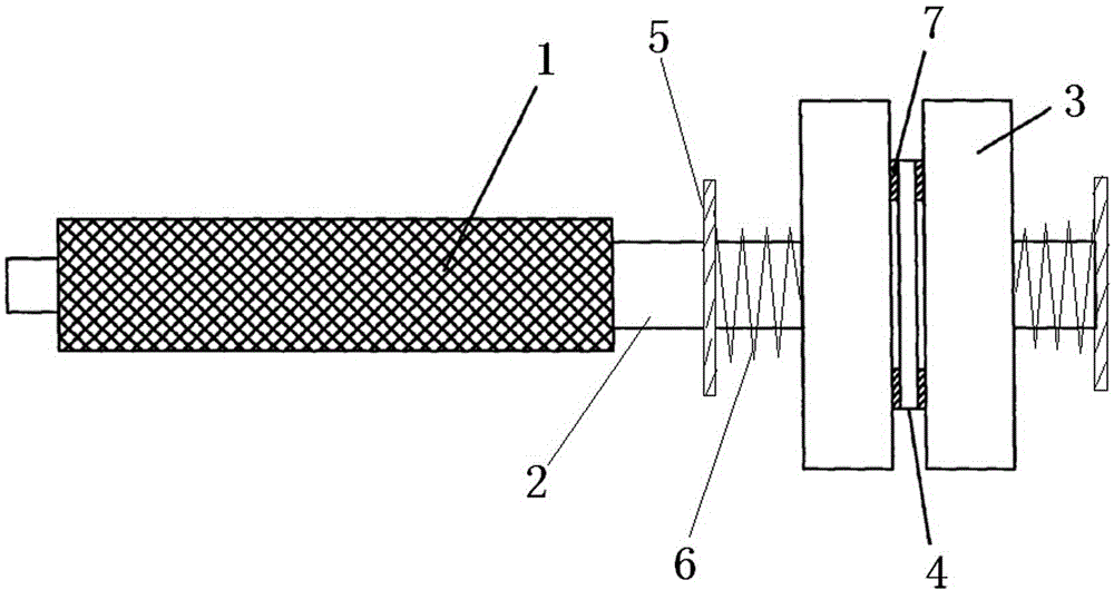 Shake-proof spinning machine roller