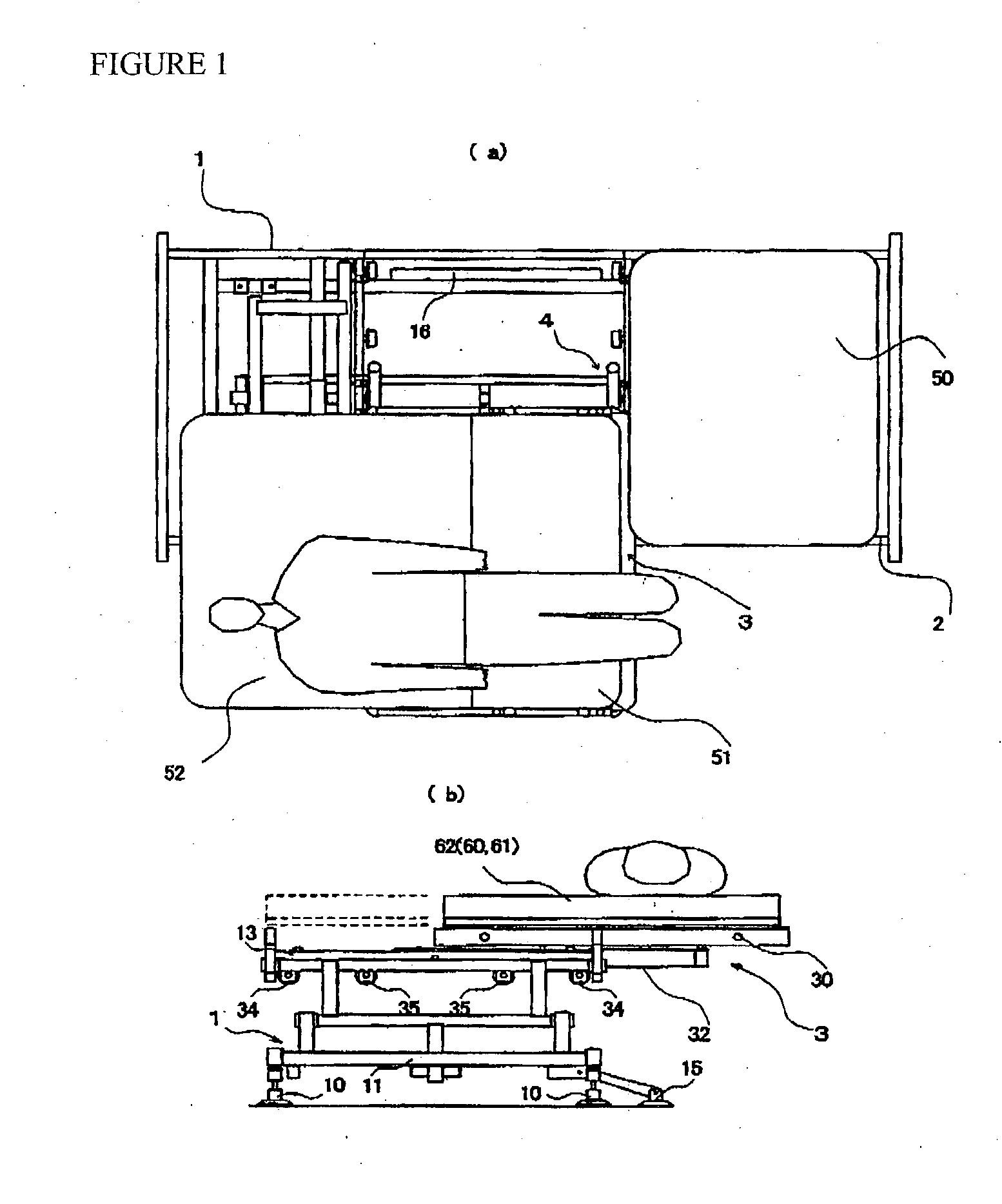 Sliding bed