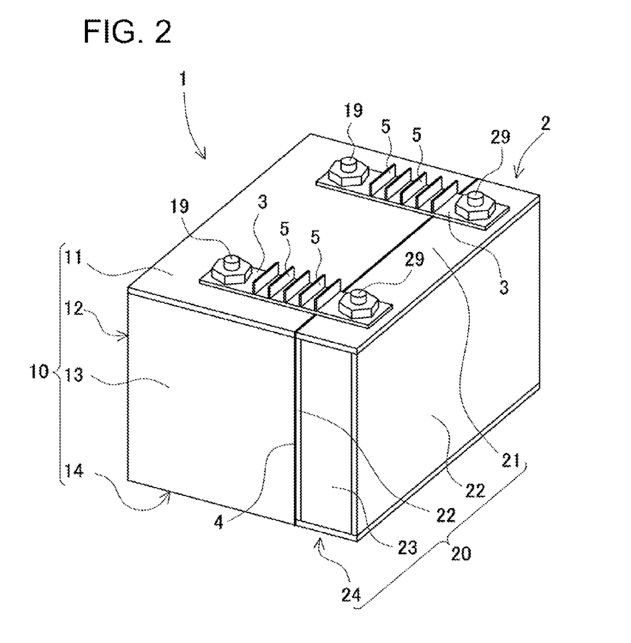 Power supply device for vehicle performing regenerative braking