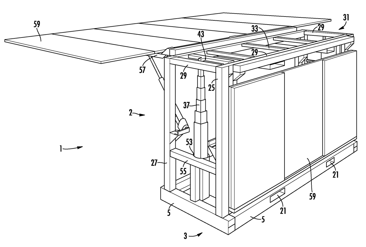 Modular photovoltaic light and power cube