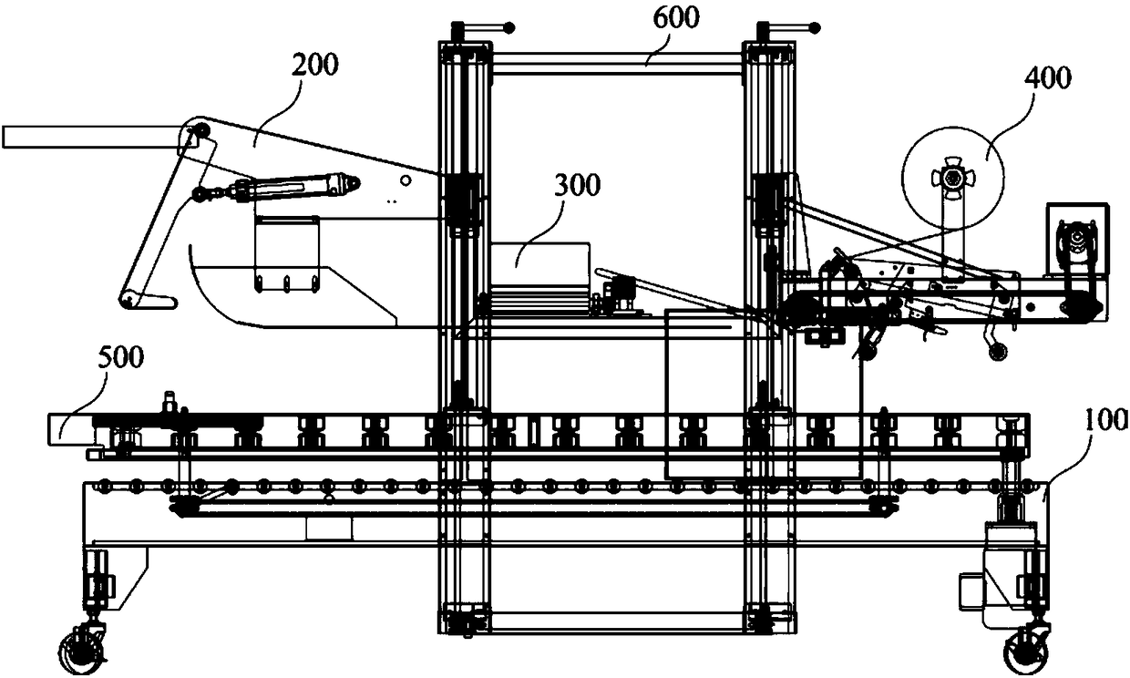 Full-cover carton sealer