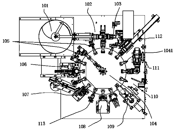 Full-automatic capacitor assembling system