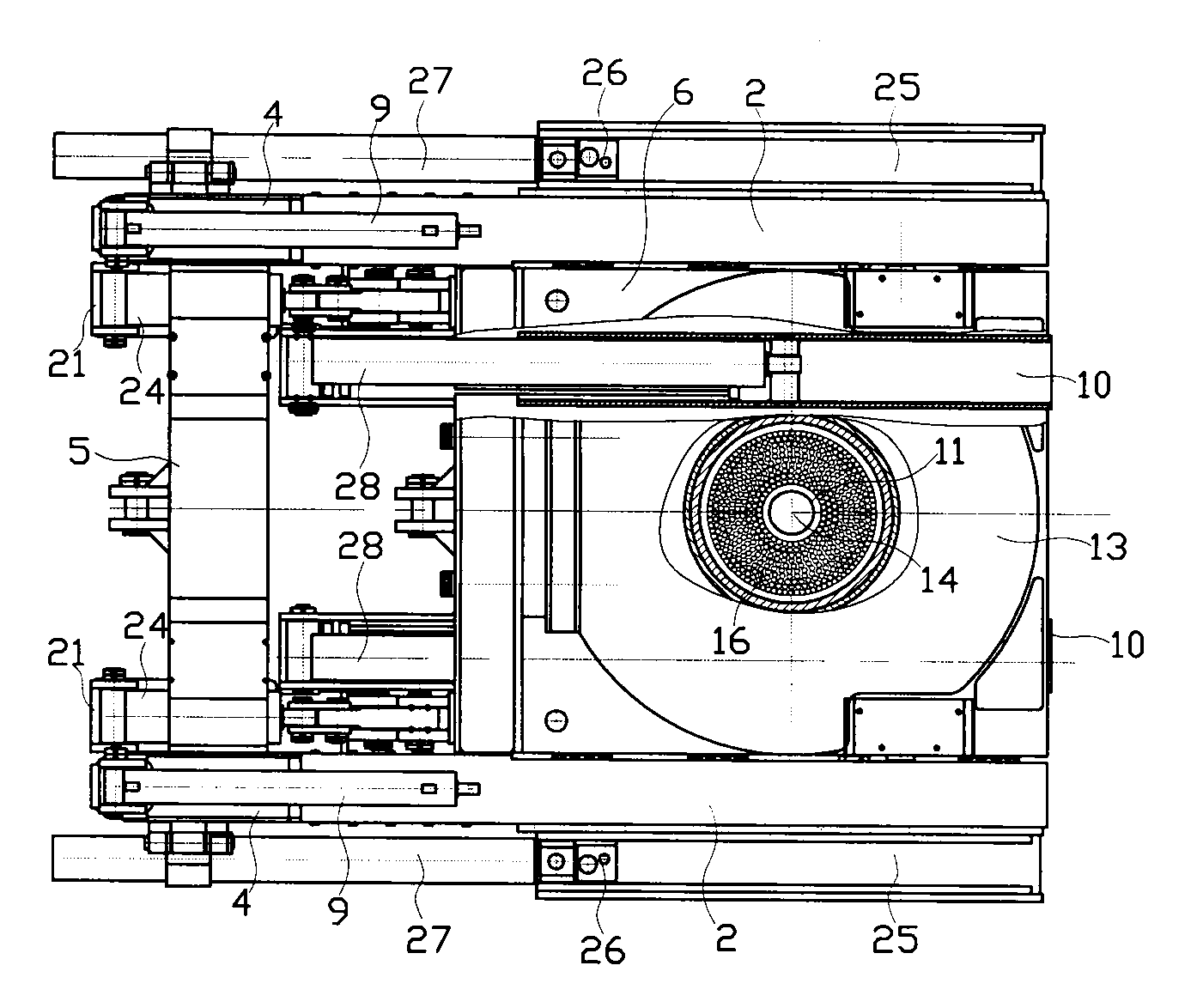 Fully mechanized mining hydraulic support installation and transport truck