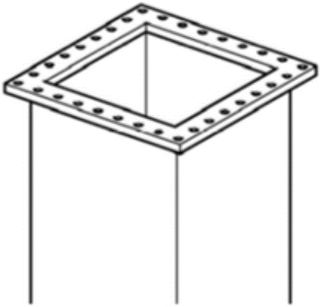 Assembling type embedded beam-column joint structure