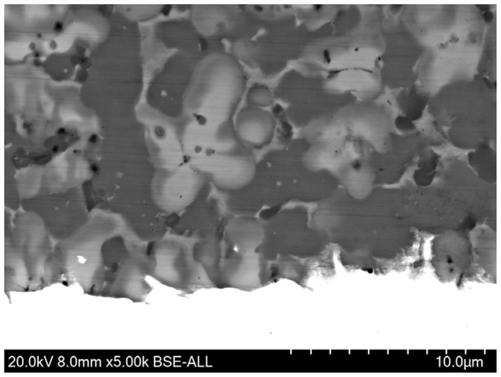 CoNiCrCu solid solution for heterogeneous interface bonding and preparation method and application thereof