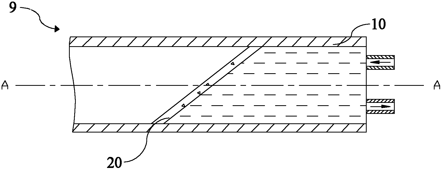 Waveguide device based on metamaterial