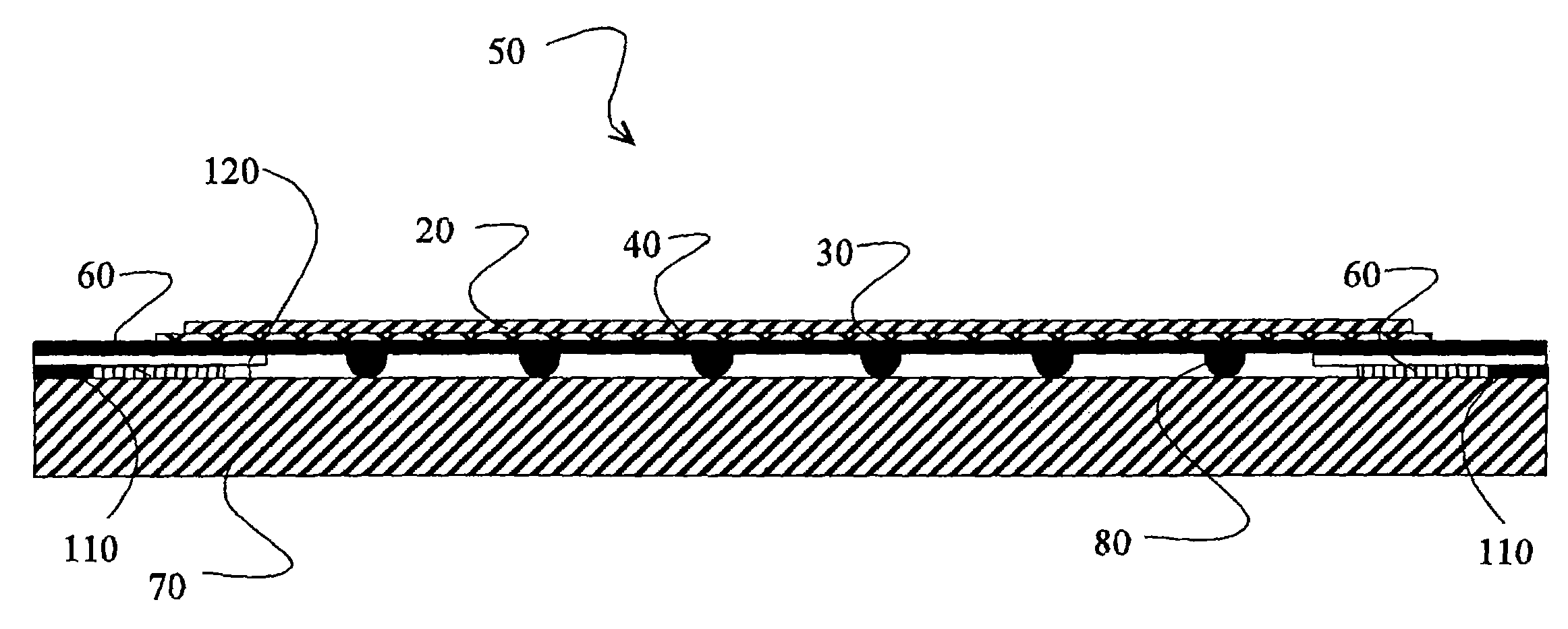 Laminated touch screen