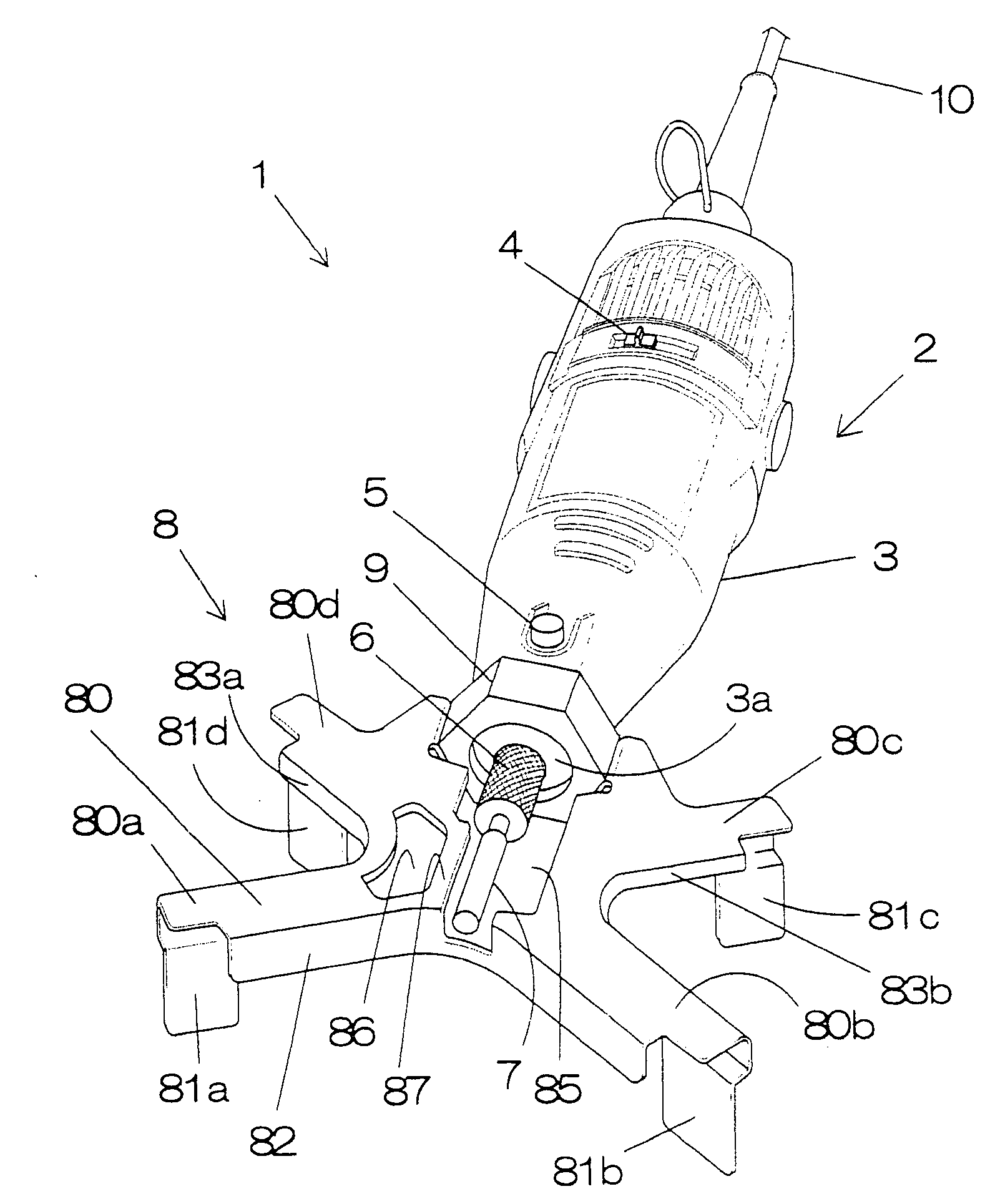 Chainsaw setting machine