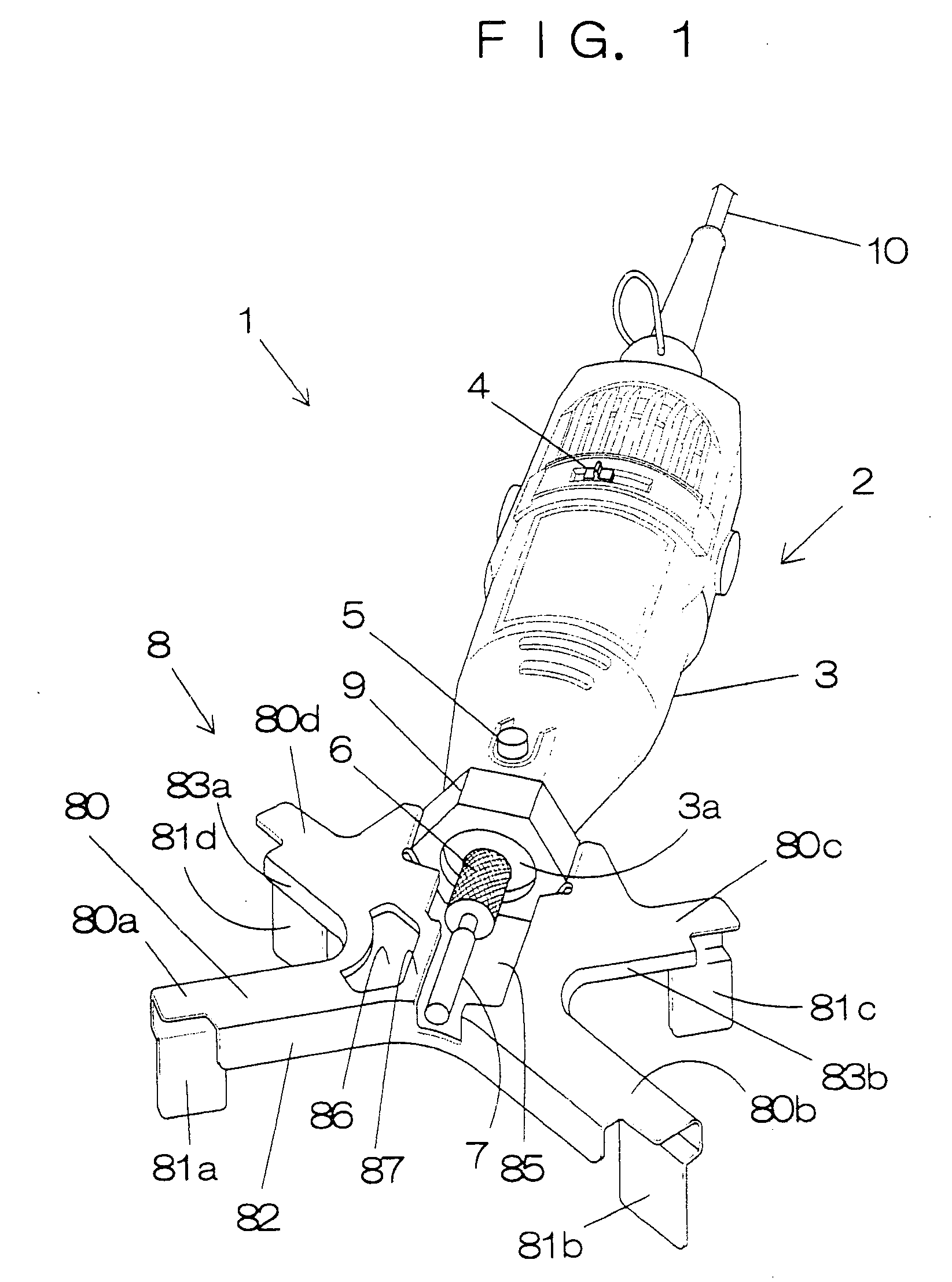 Chainsaw setting machine