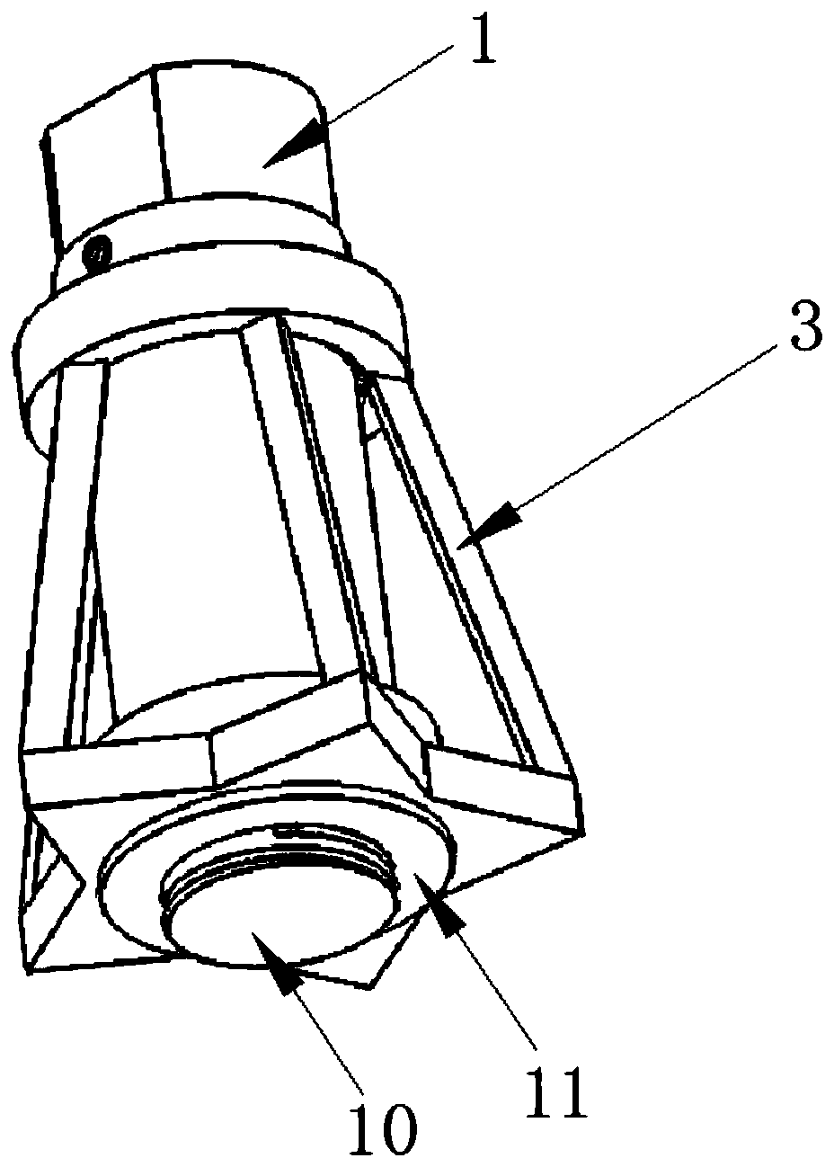 Device and method for manufacturing radial additive by friction stir welding